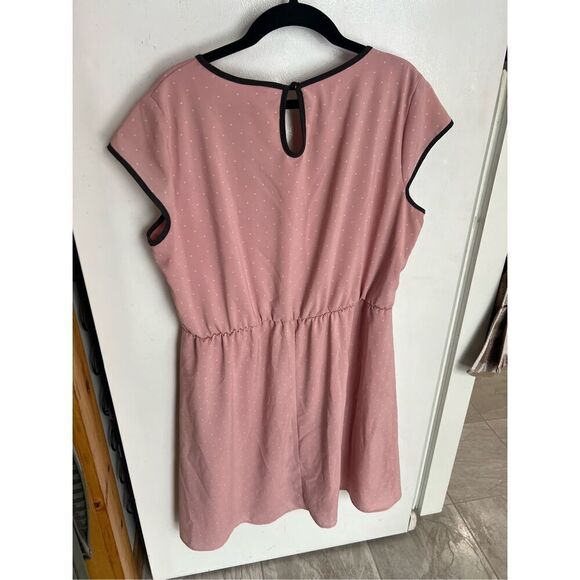 Xhilaration Pink Polka Dot Dress Woman’s Size XXL - Picture 7 of 10